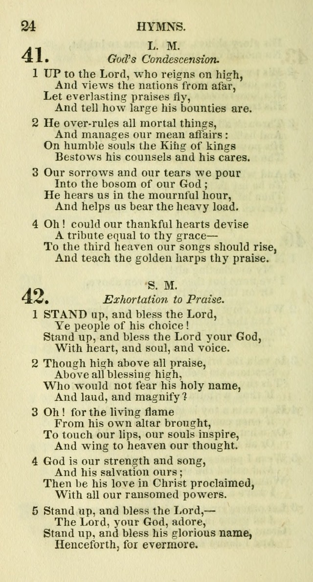 Social Psalmist: or hymns, selected for the private use and social meetings of evangelical Christians page 26
