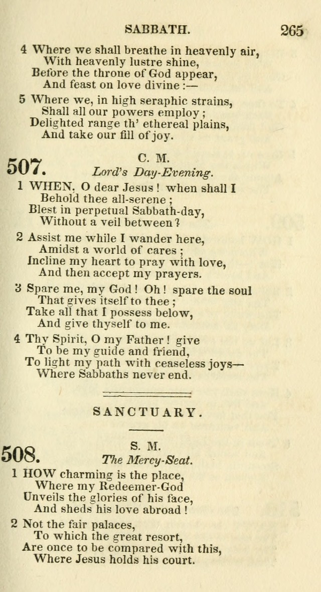 Social Psalmist: or hymns, selected for the private use and social meetings of evangelical Christians page 277
