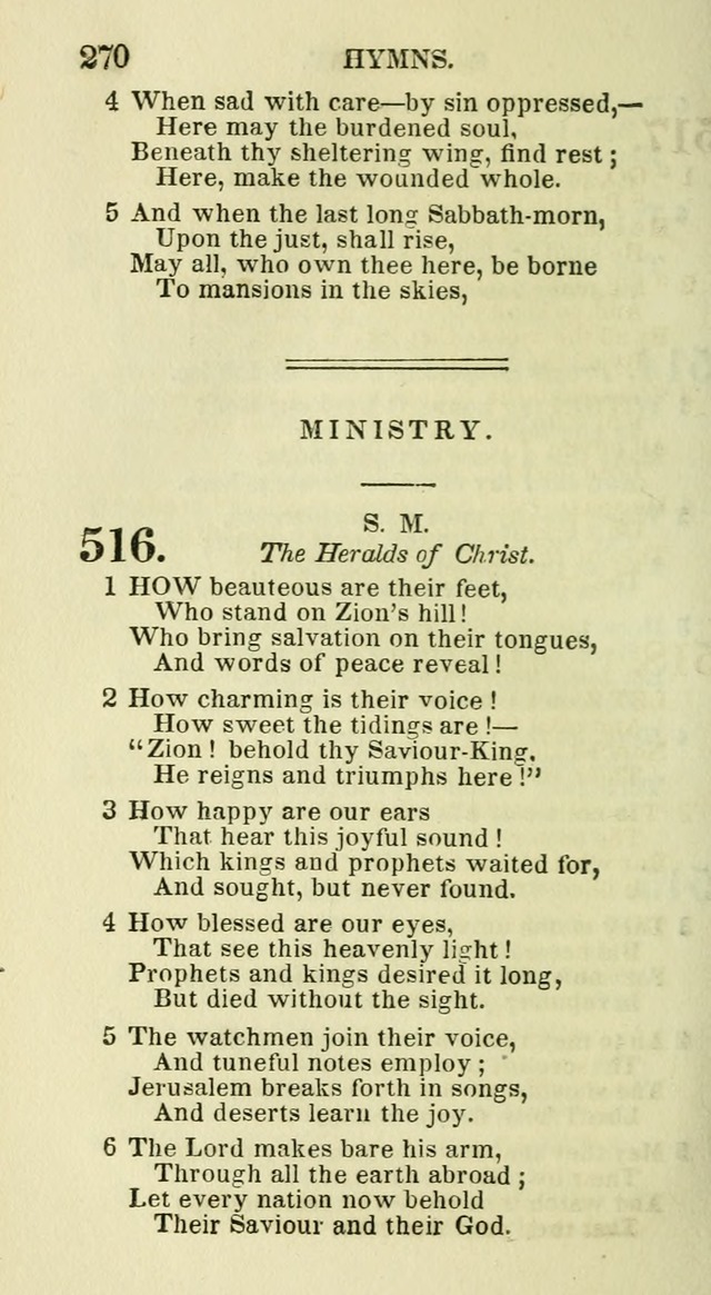 Social Psalmist: or hymns, selected for the private use and social meetings of evangelical Christians page 282
