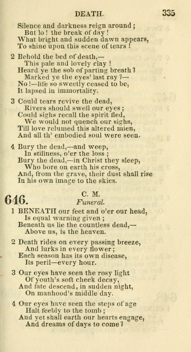 Social Psalmist: or hymns, selected for the private use and social meetings of evangelical Christians page 351