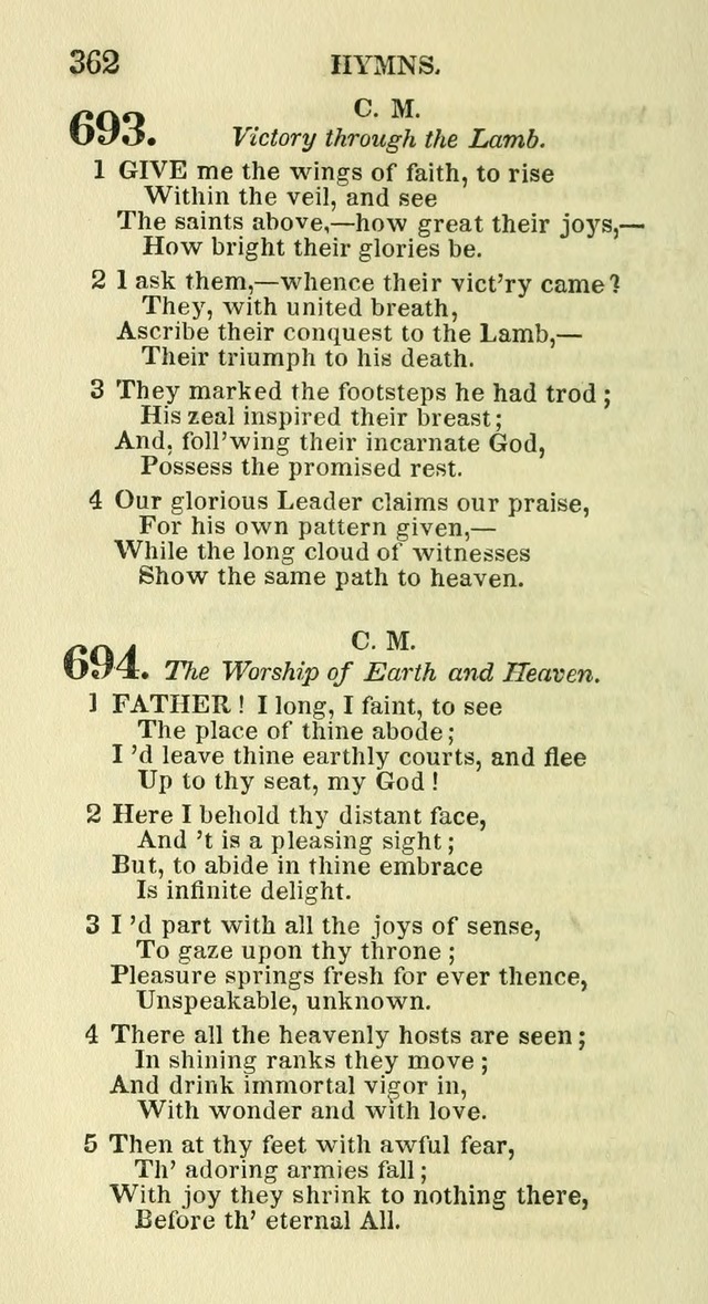 Social Psalmist: or hymns, selected for the private use and social meetings of evangelical Christians page 378