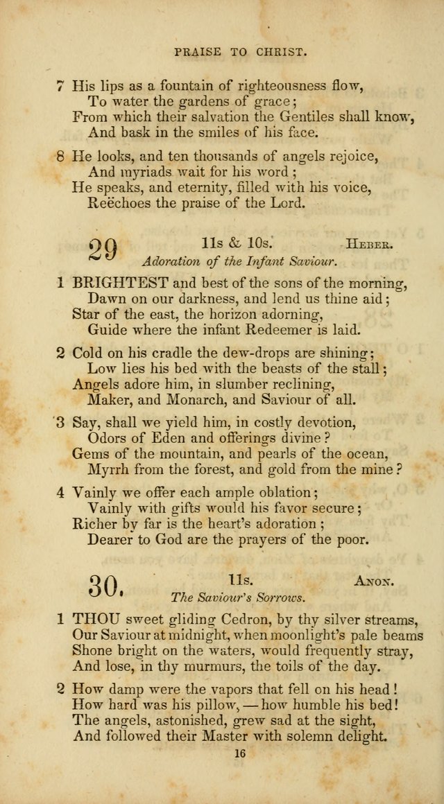 The Social Psalmist: a new selection of hymns for conference meetings and family worship page 16