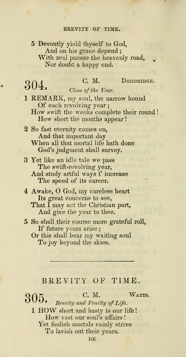 The Social Psalmist: a new selection of hymns for conference meetings and family worship page 166