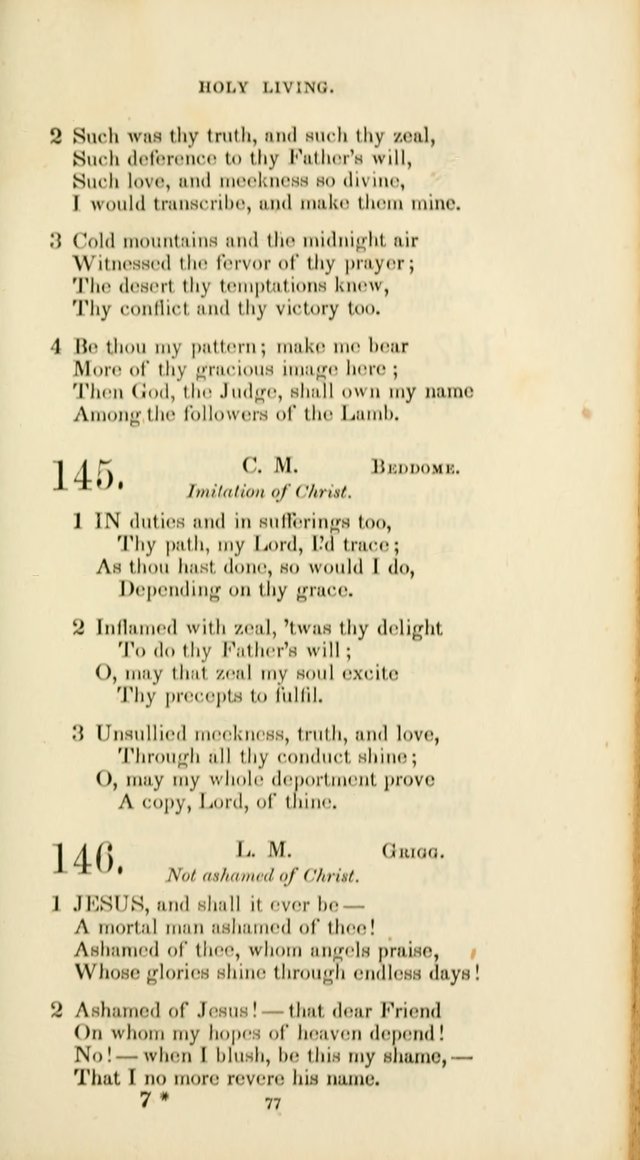 The Social Psalmist: a new selection of hymns for conference meetings and family worship page 77