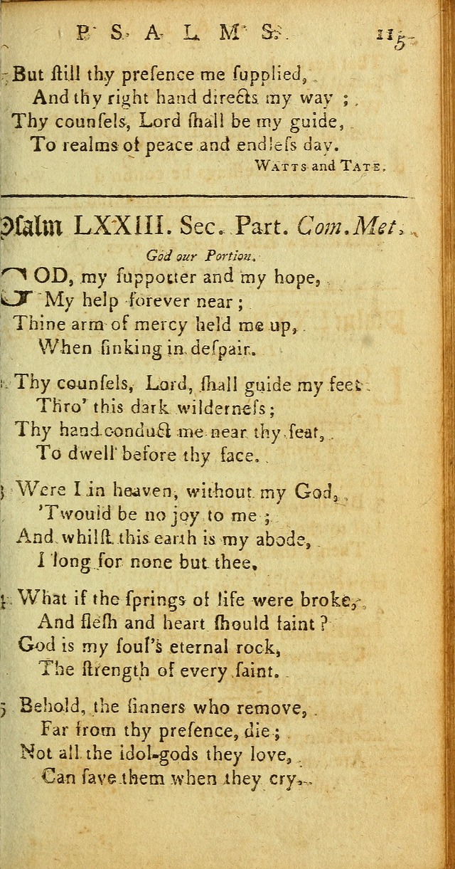 Sacred poetry: consisting of Psalms and hymns, adapted to Christian devotion, in public and private ; selected from the best authors, with variations page 123