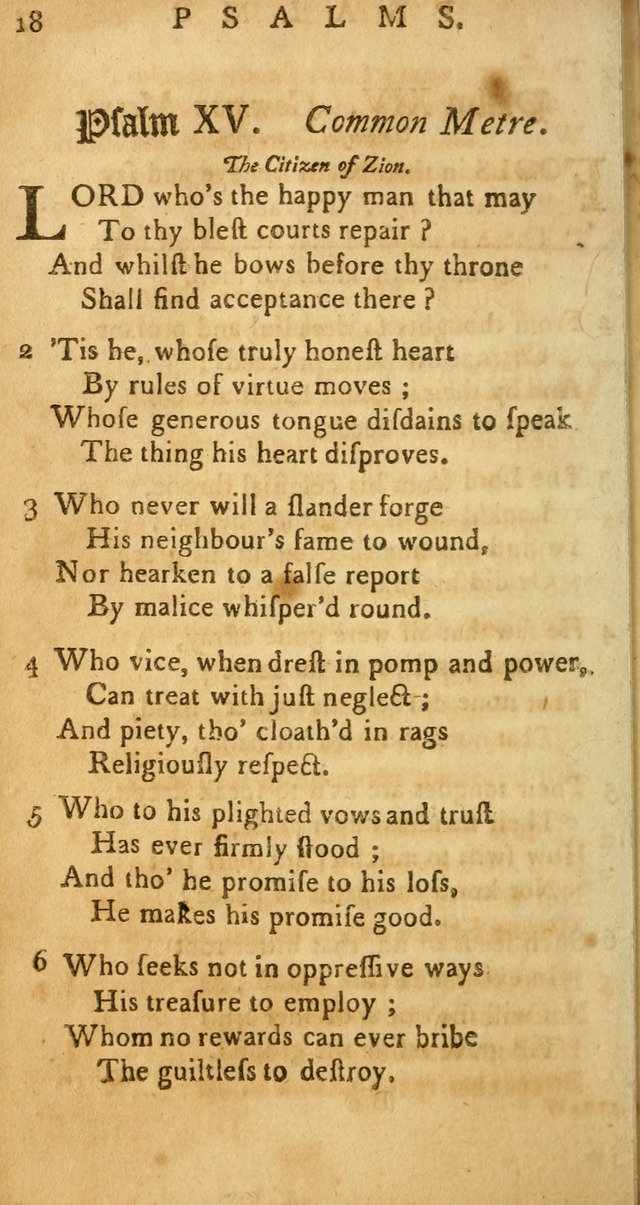 Sacred poetry: consisting of Psalms and hymns, adapted to Christian devotion, in public and private ; selected from the best authors, with variations page 24