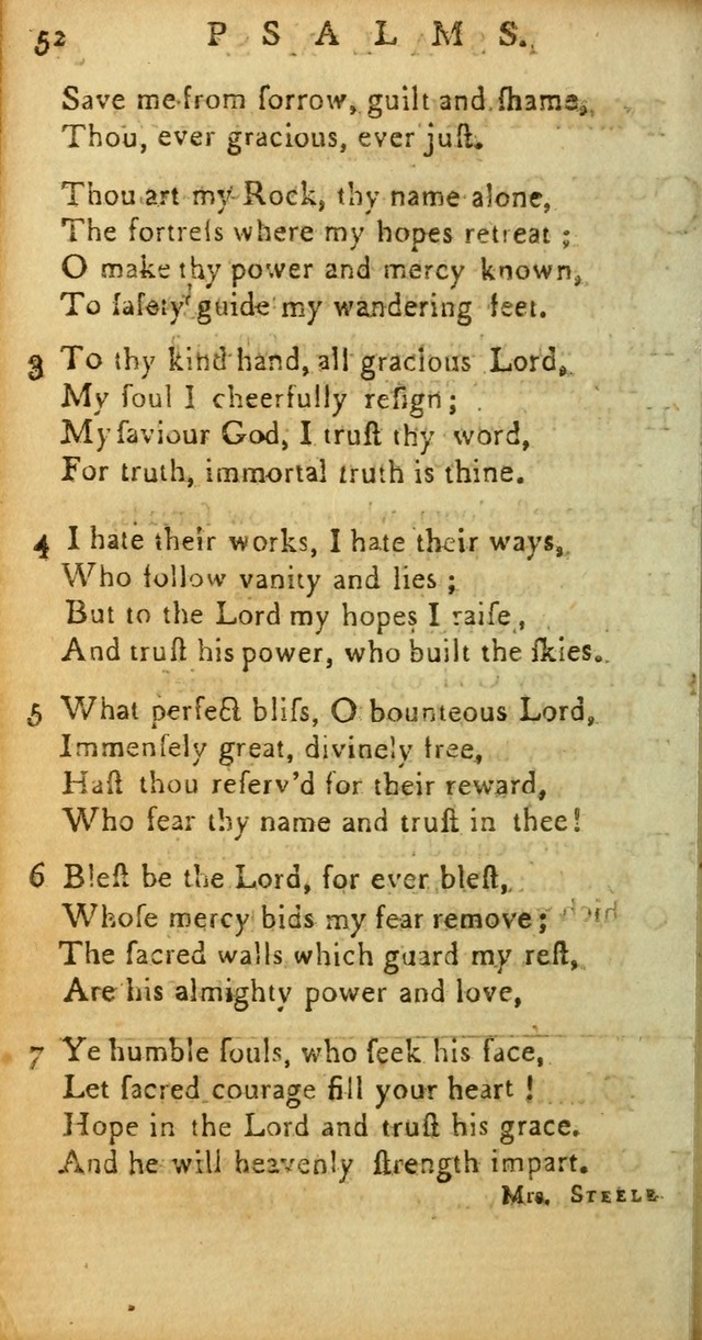 Sacred poetry: consisting of Psalms and hymns, adapted to Christian devotion, in public and private ; selected from the best authors, with variations page 58