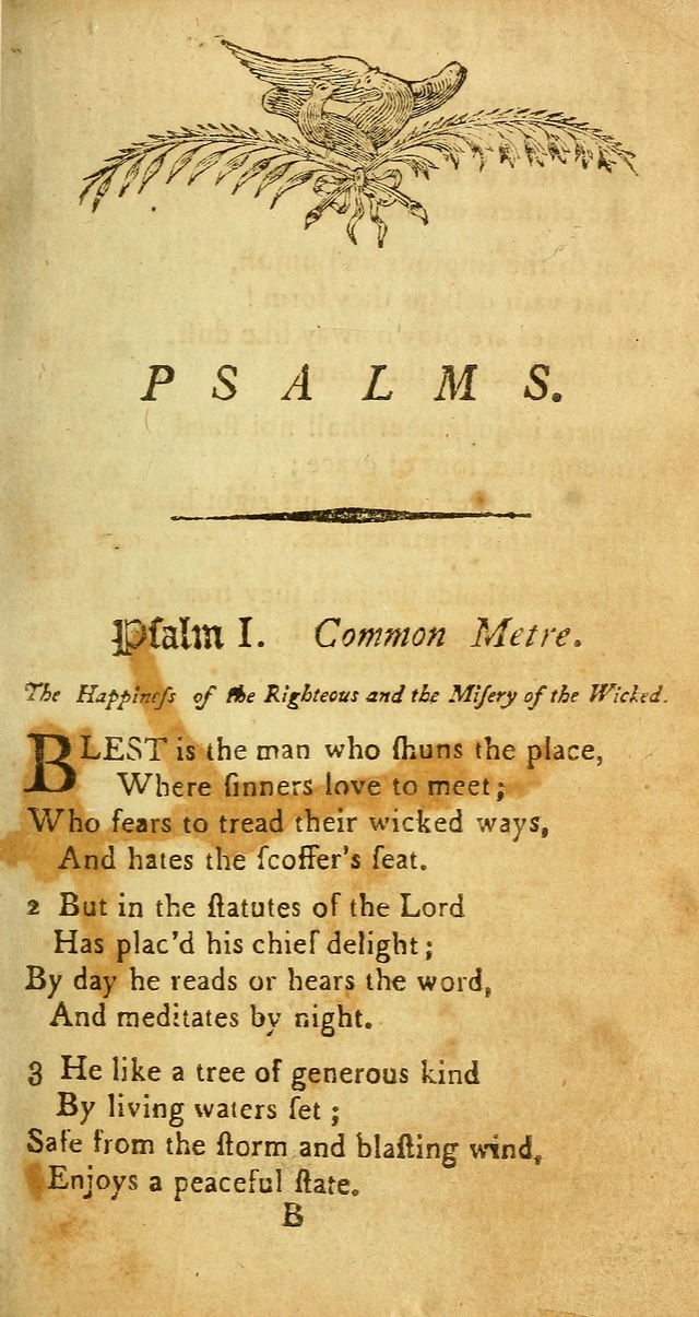 Sacred poetry: consisting of Psalms and hymns, adapted to Christian devotion, in public and private ; selected from the best authors, with variations page 7