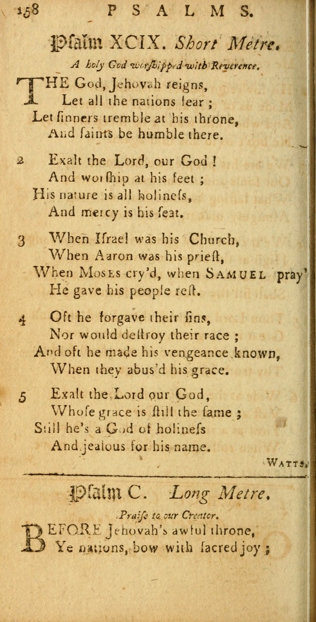 Sacred Poetry: consisting of psalms and hymns, adapted to Christian devotion, in public and private, selected from the best authors, with variations and additions page 162