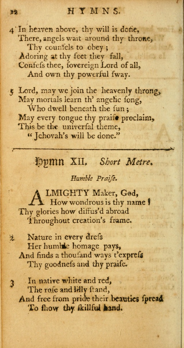 Sacred Poetry: consisting of psalms and hymns, adapted to Christian devotion, in public and private, selected from the best authors, with variations and additions page 292