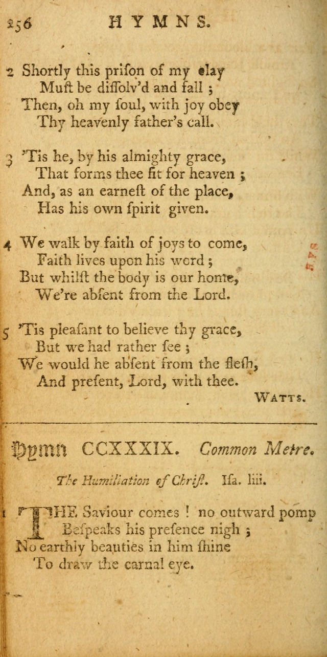 Sacred Poetry: consisting of psalms and hymns, adapted to Christian devotion, in public and private, selected from the best authors, with variations and additions page 536