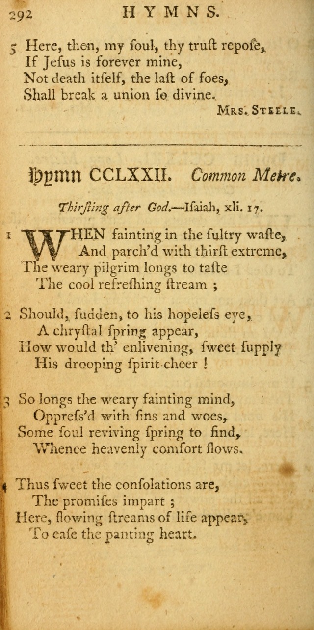 Sacred Poetry: consisting of psalms and hymns, adapted to Christian devotion, in public and private, selected from the best authors, with variations and additions page 572