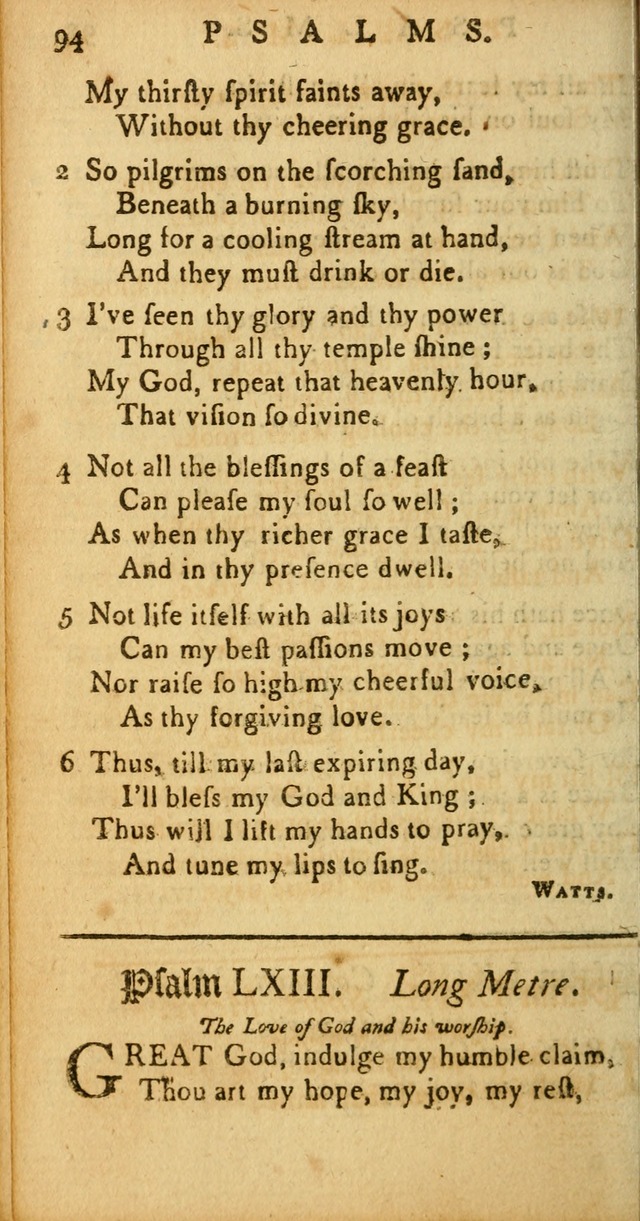 Sacred Poetry: consisting of psalms and hymns, adapted to Christian devotion, in public and private, selected from the best authors, with variations and additions page 96