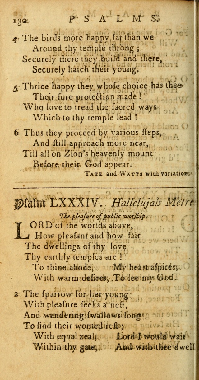 Sacred Poetry: Consisting of Psalms and Hymns, Adapted to Christian        Devotion, in Public and Private. 2nd ed. page 134