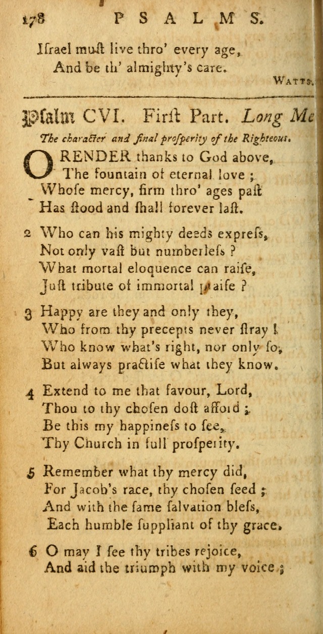 Sacred Poetry: Consisting of Psalms and Hymns, Adapted to Christian        Devotion, in Public and Private. 2nd ed. page 182