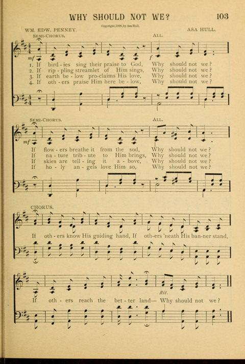 Songs of Praise and Delight: for sunday schools and young people