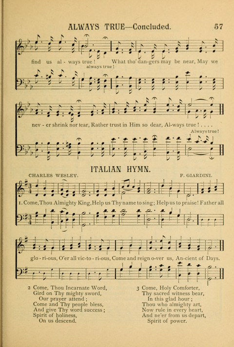 Songs of Praise and Delight: for sunday schools and young people