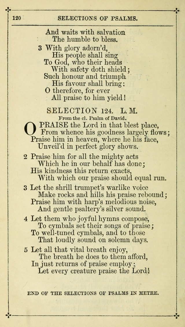 Selections from the Psalms of David in Metre: with hymns suited to the feasts and fasts of the church, and other occasions of public worship page 122