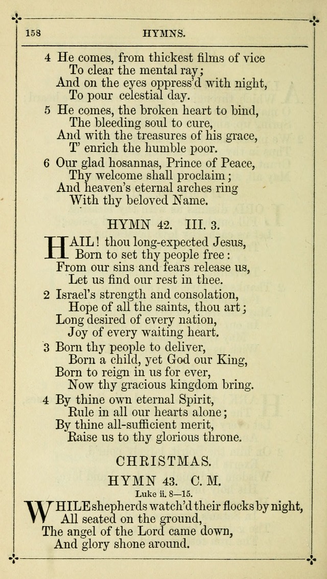 Selections from the Psalms of David in Metre: with hymns suited to the feasts and fasts of the church, and other occasions of public worship page 160