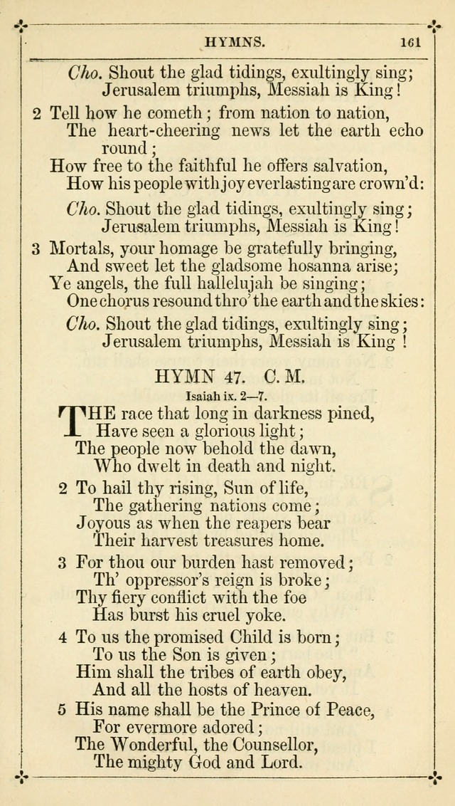 Selections from the Psalms of David in Metre: with hymns suited to the feasts and fasts of the church, and other occasions of public worship page 163