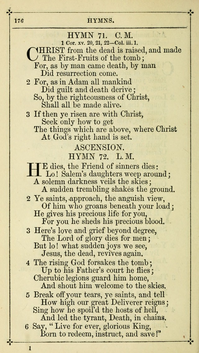 Selections from the Psalms of David in Metre: with hymns suited to the feasts and fasts of the church, and other occasions of public worship page 178