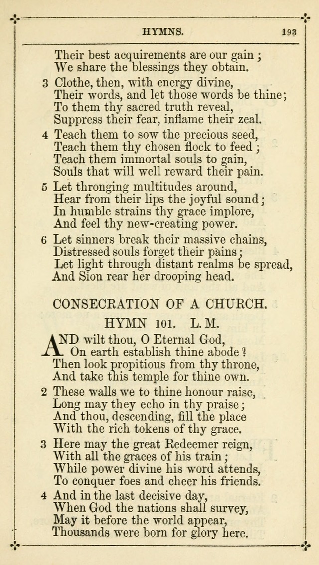 Selections from the Psalms of David in Metre: with hymns suited to the feasts and fasts of the church, and other occasions of public worship page 195