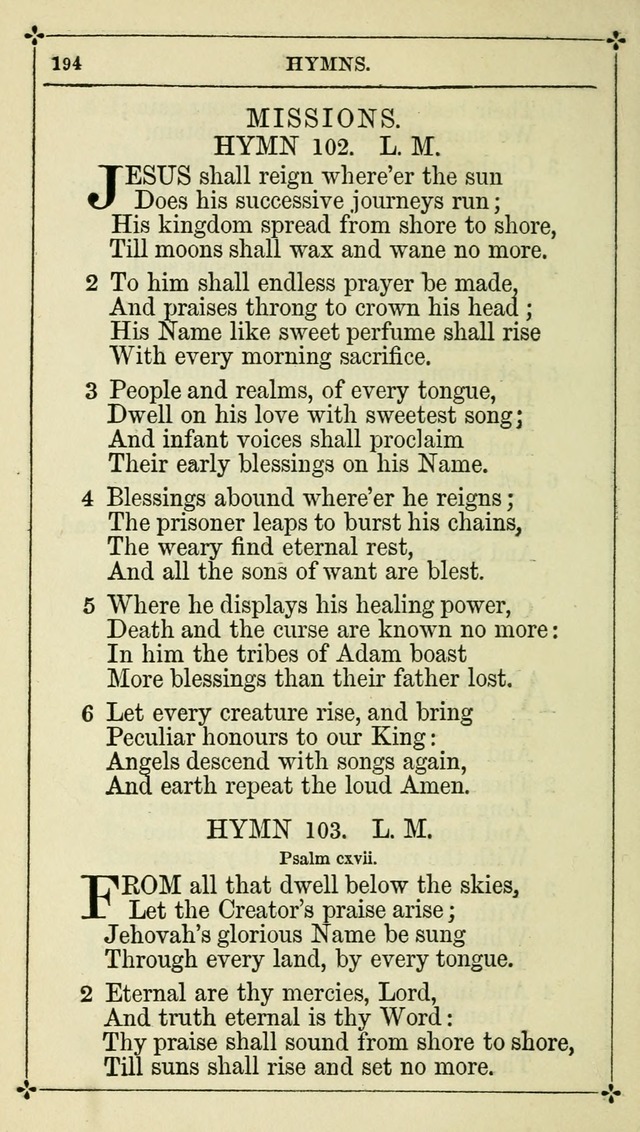 Selections from the Psalms of David in Metre: with hymns suited to the feasts and fasts of the church, and other occasions of public worship page 196