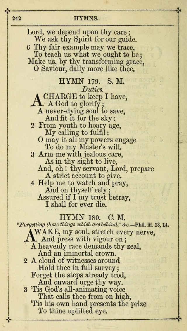 Selections from the Psalms of David in Metre: with hymns suited to the feasts and fasts of the church, and other occasions of public worship page 244