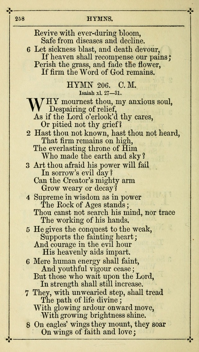 Selections from the Psalms of David in Metre: with hymns suited to the feasts and fasts of the church, and other occasions of public worship page 260