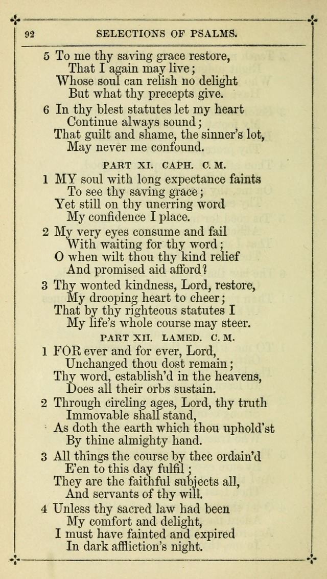 Selections from the Psalms of David in Metre: with hymns suited to the feasts and fasts of the church, and other occasions of public worship page 94