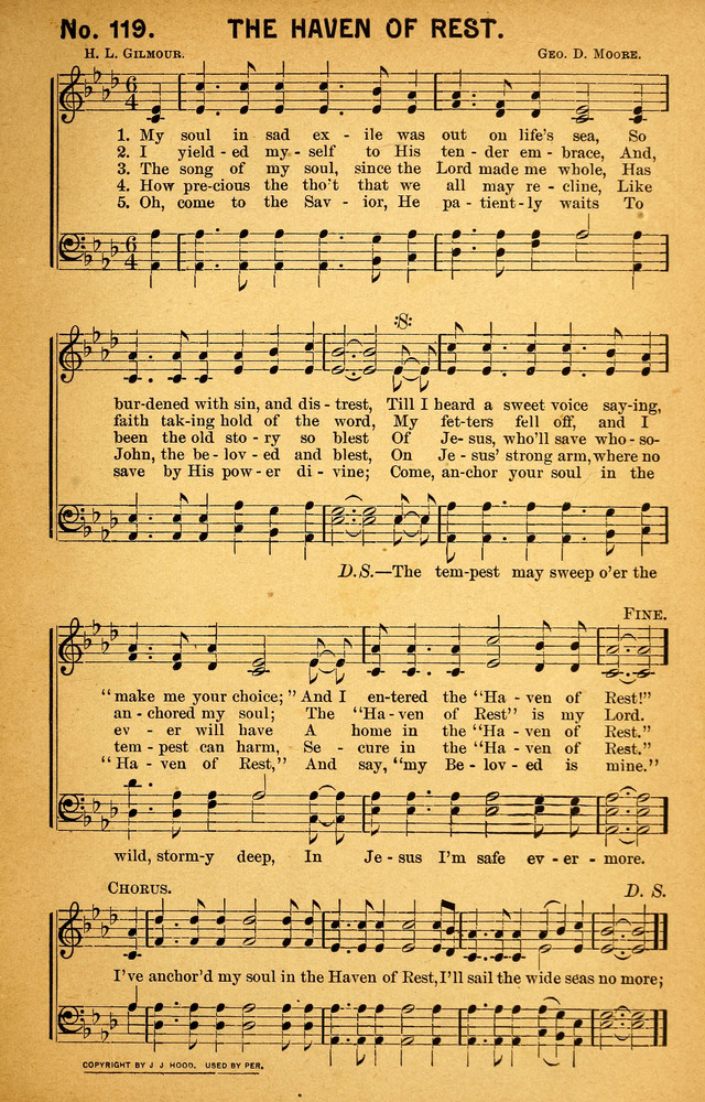 Songs of the Pentecost for the Forward Gospel Movement page 117