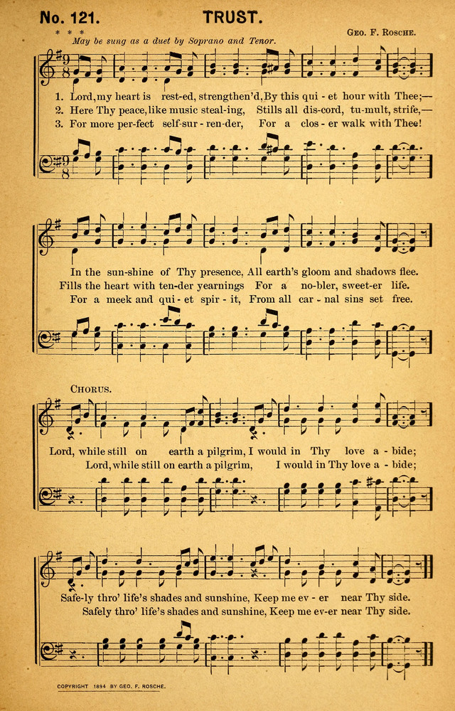 Songs of the Pentecost for the Forward Gospel Movement page 119