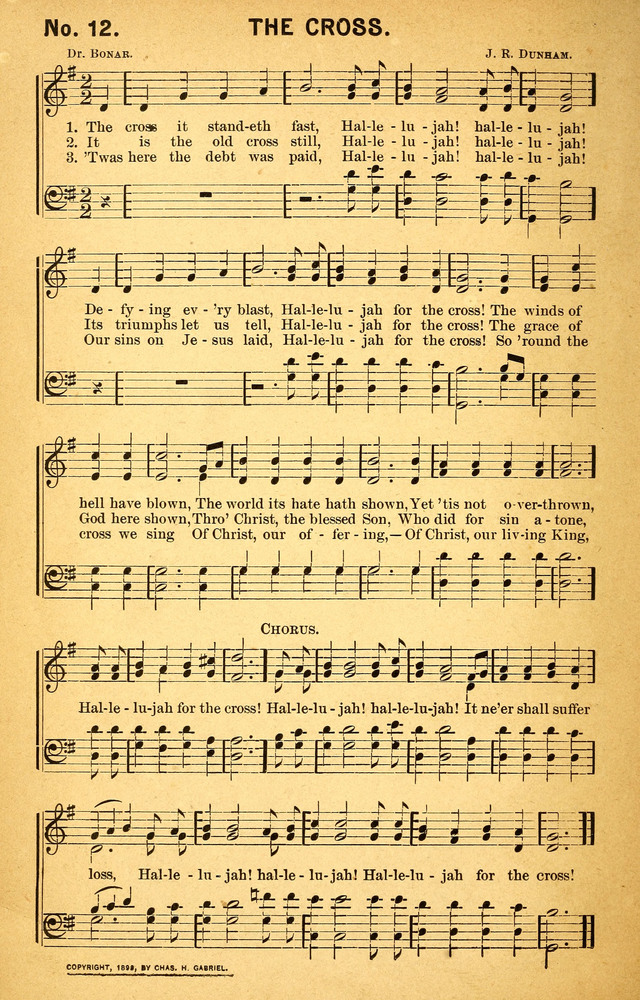 Songs of the Pentecost for the Forward Gospel Movement page 12