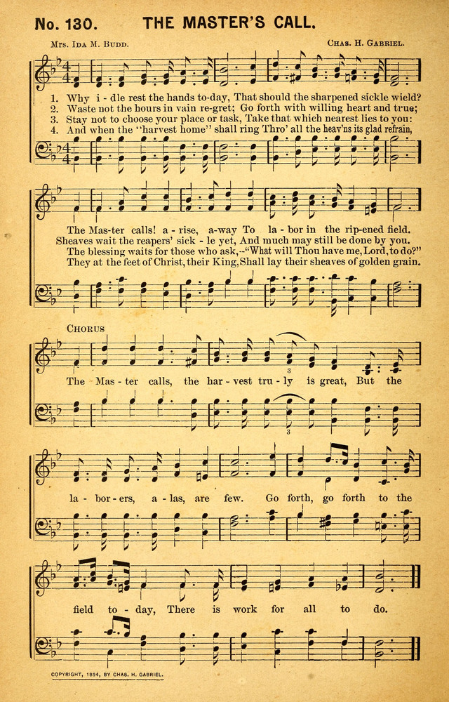 Songs of the Pentecost for the Forward Gospel Movement page 128
