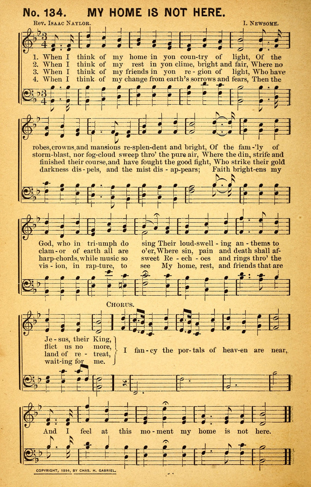 Songs of the Pentecost for the Forward Gospel Movement page 132