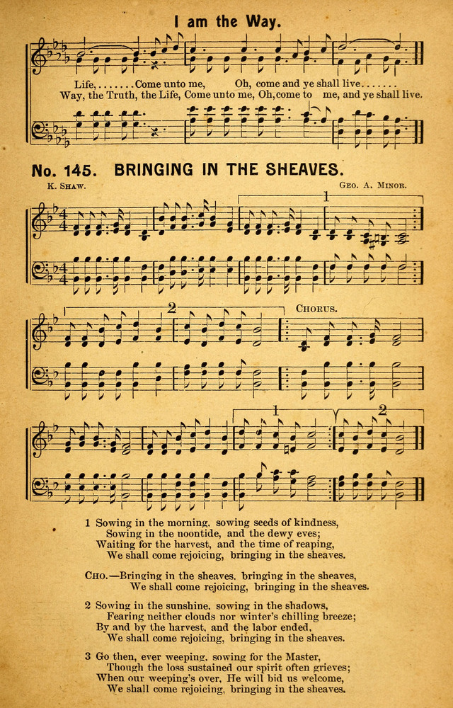 Songs of the Pentecost for the Forward Gospel Movement page 143