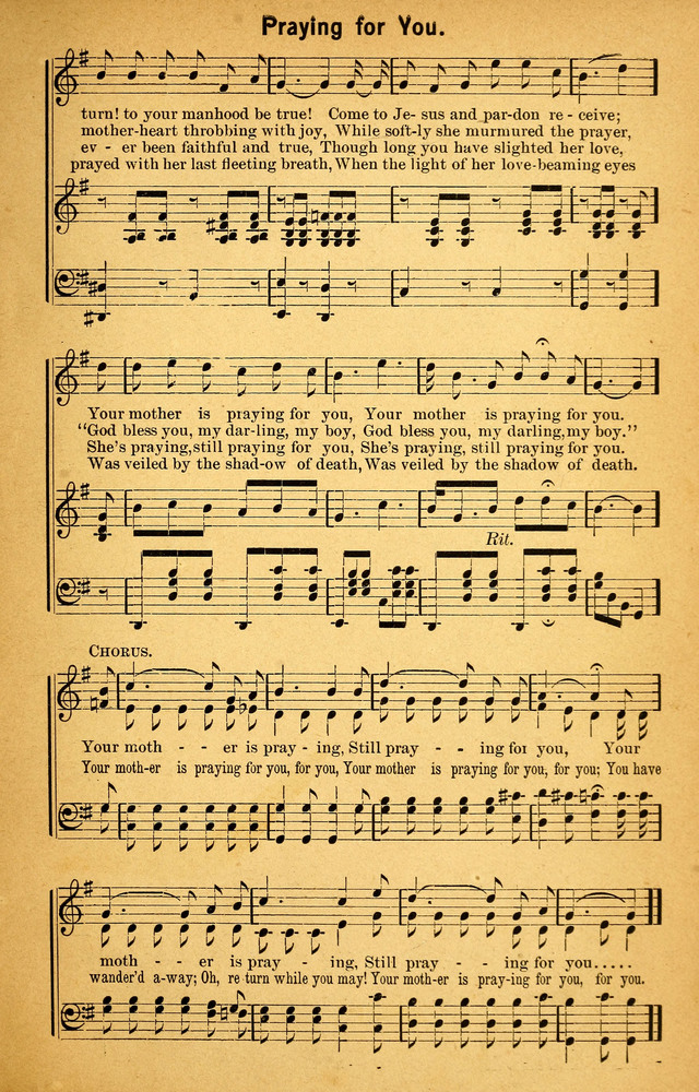 Songs of the Pentecost for the Forward Gospel Movement page 149