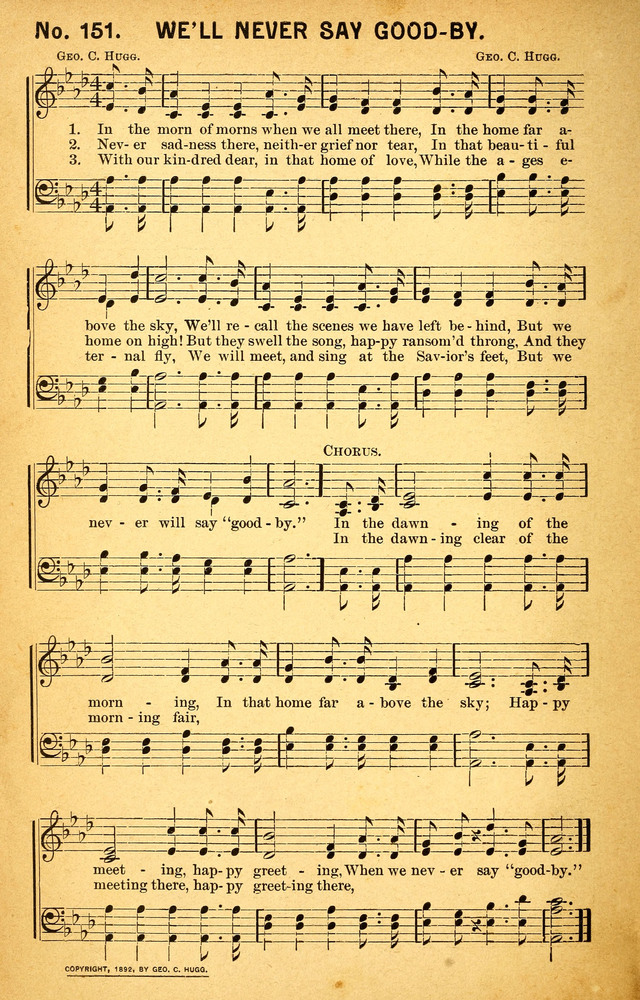 Songs of the Pentecost for the Forward Gospel Movement page 150