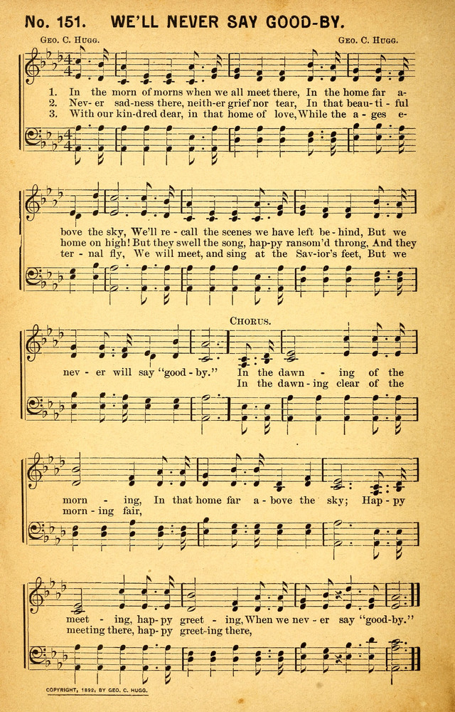 Songs of the Pentecost for the Forward Gospel Movement page 150