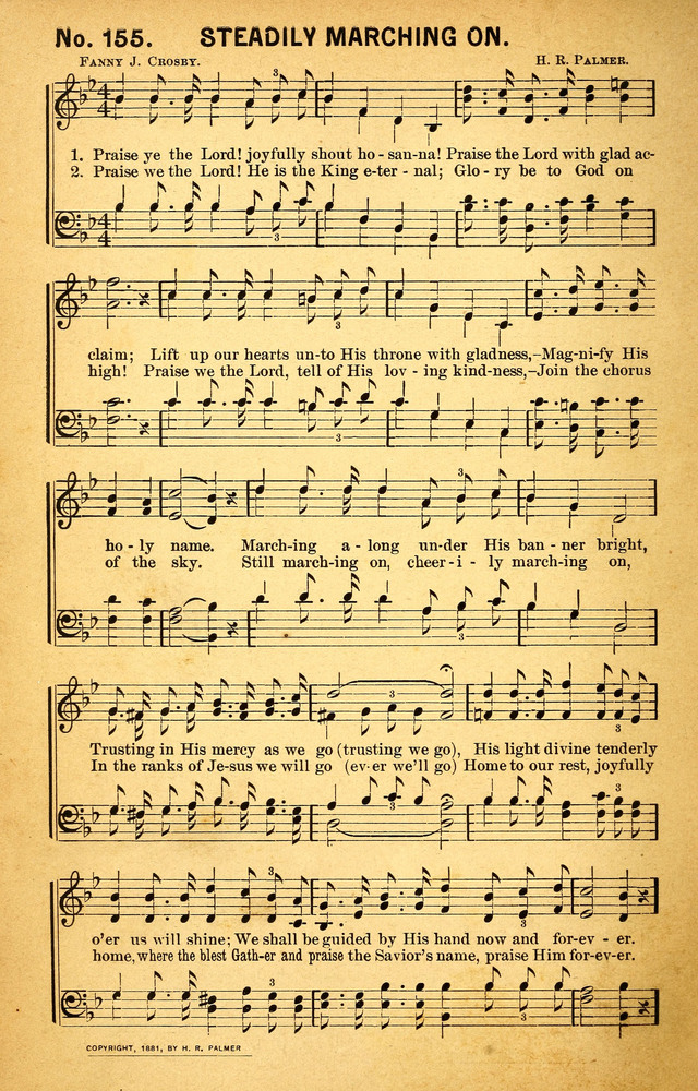 Songs of the Pentecost for the Forward Gospel Movement page 154