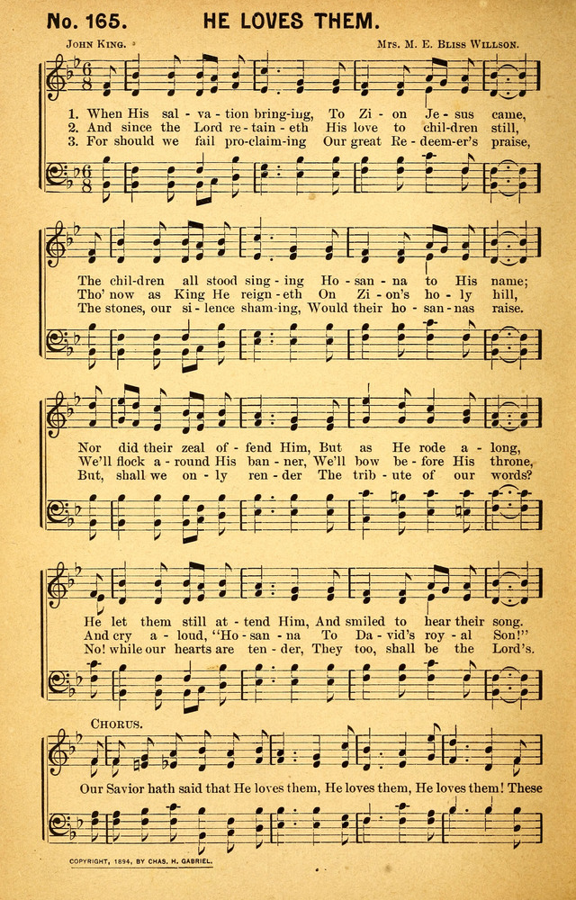 Songs of the Pentecost for the Forward Gospel Movement page 164