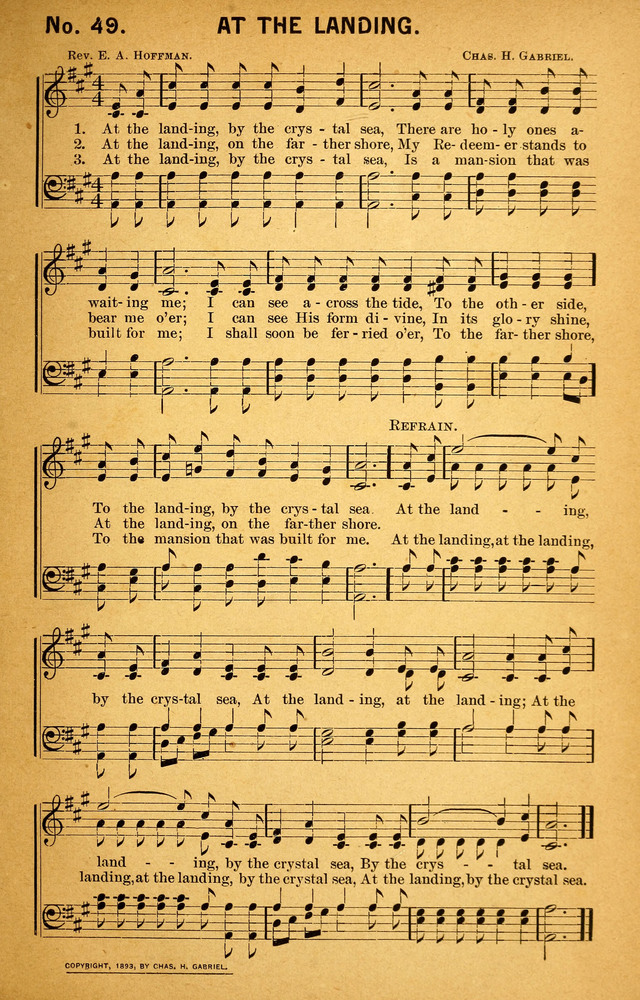 Songs of the Pentecost for the Forward Gospel Movement page 49