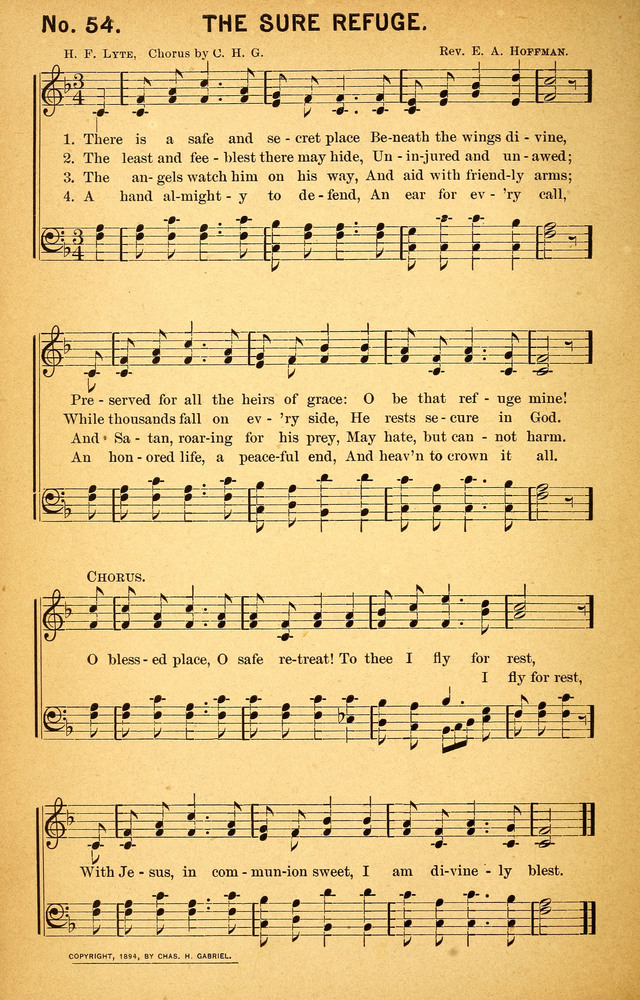 Songs of the Pentecost for the Forward Gospel Movement page 54