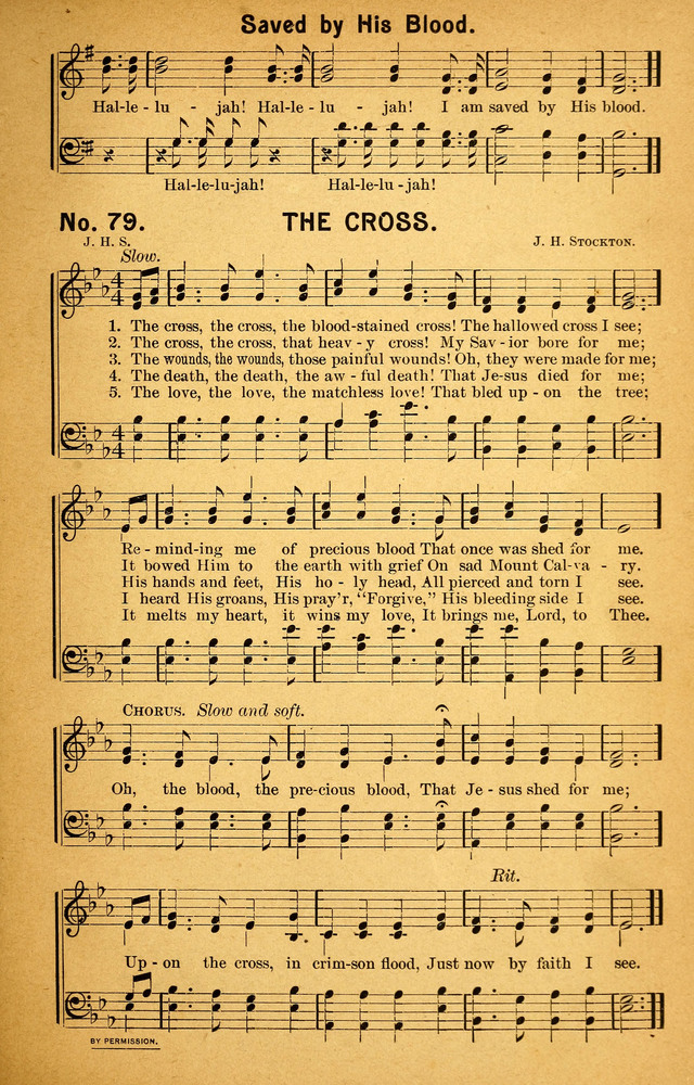Songs of the Pentecost for the Forward Gospel Movement page 79