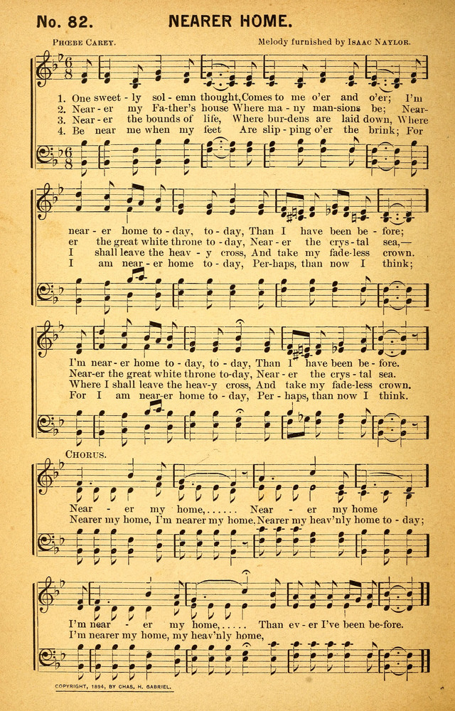 Songs of the Pentecost for the Forward Gospel Movement page 82