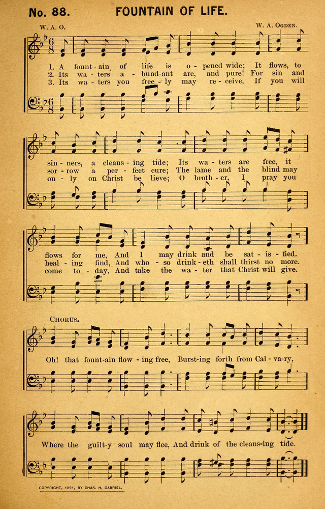 Songs of the Pentecost for the Forward Gospel Movement page 87