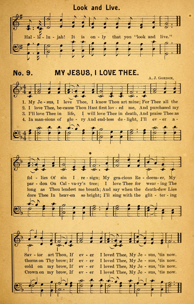Songs of the Pentecost for the Forward Gospel Movement page 9