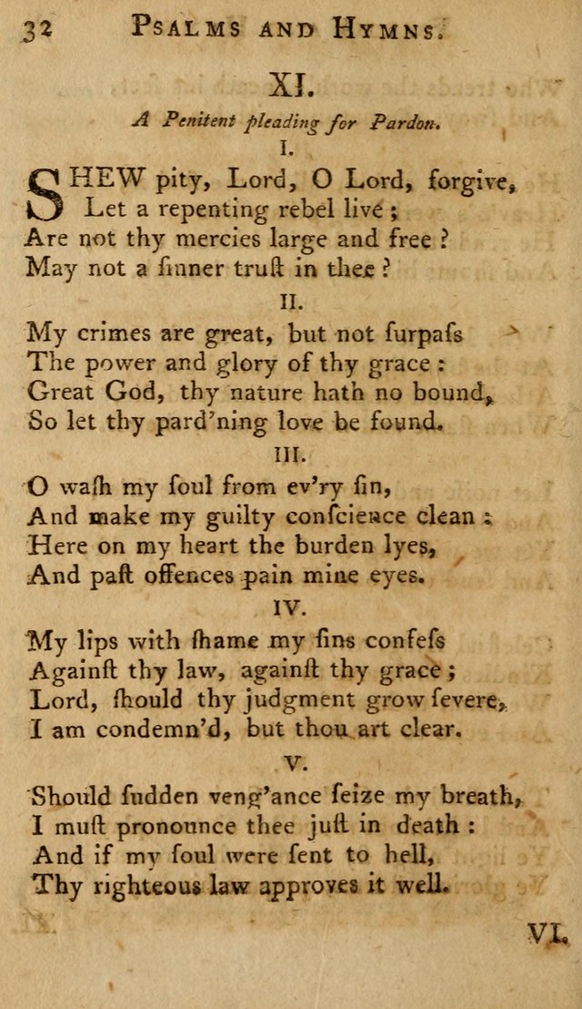 Select Psalms and Hymns for the use of Mr. Adgate