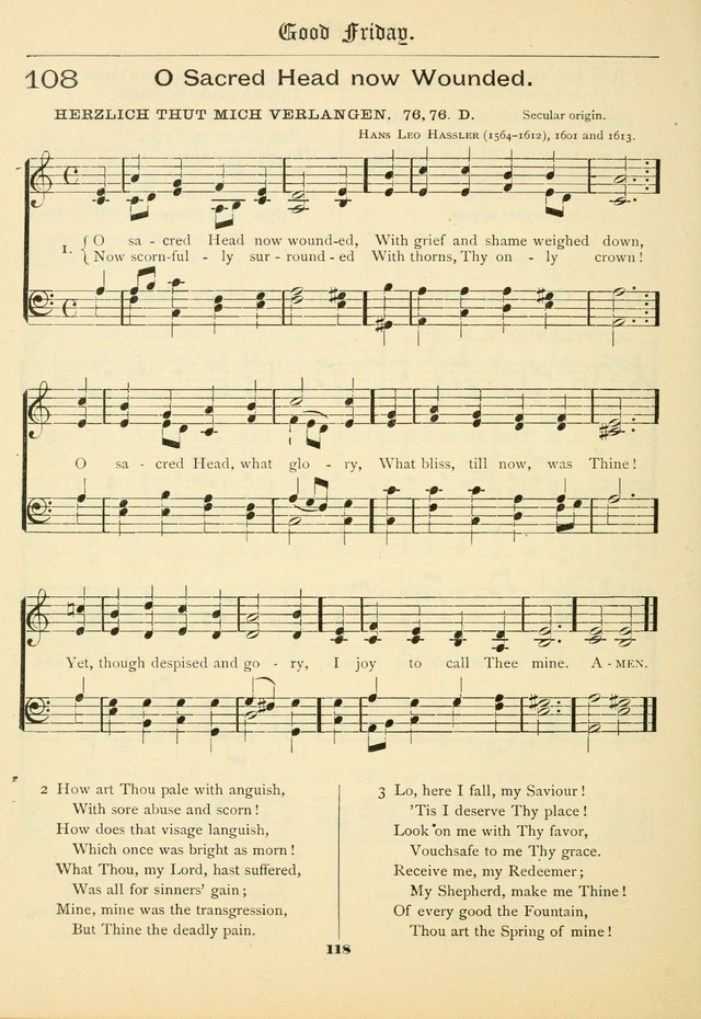 School and Parish Hymnal: with tunes page 119