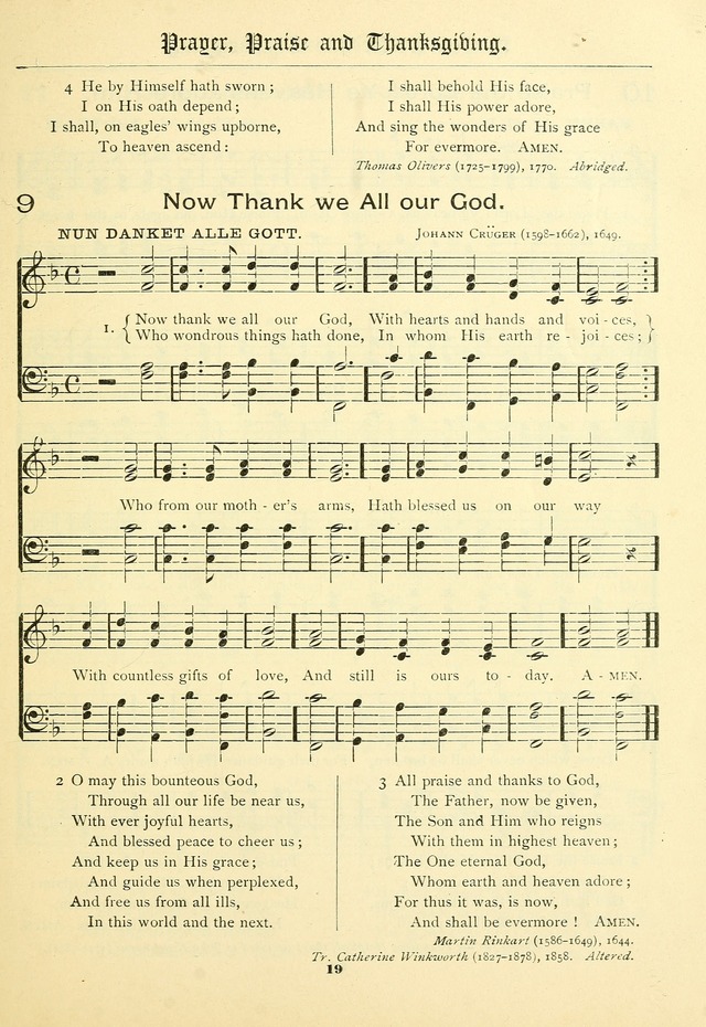 School and Parish Hymnal: with tunes page 20